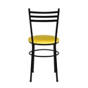 Ver imagem 3 de 2 Cadeiras para Mesa Epoxi Preto Cor:amarelo