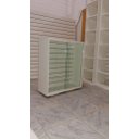 Ver imagem 2 de Expositor MDF com Portas Correr Vidro 100cmx90cmx40cm