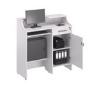 Ver imagem 4 de Balcão de Atendimento Loja Petshop Recepção Farmácia Com Gaveta