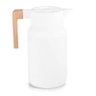 Garrafa Térmica Plástico Organic 1 Litro Branco - 1