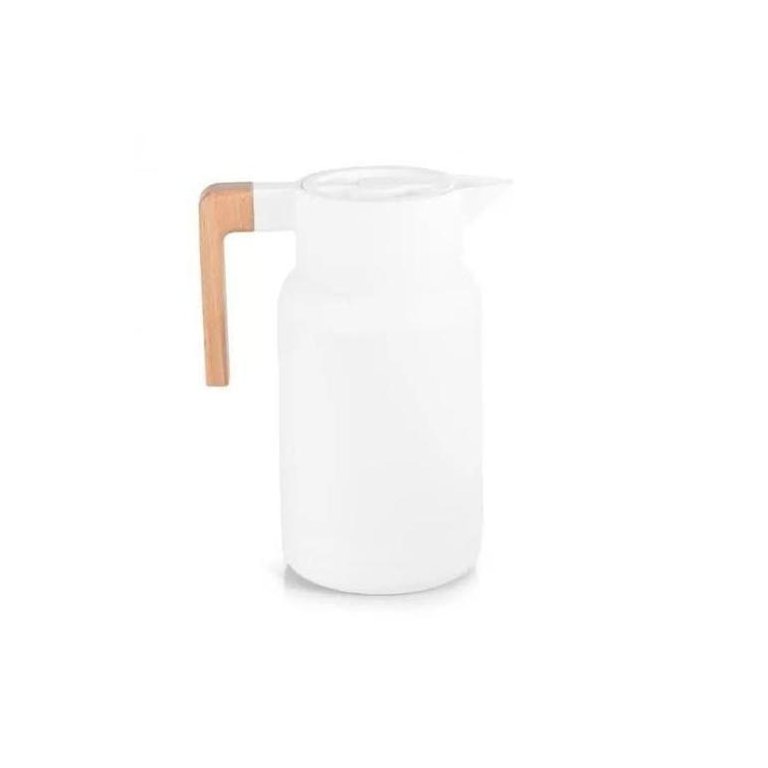 Garrafa Térmica Plástico Organic 1 Litro Branco Garrafa Térmica Plástico Organic 1 Litro Branco