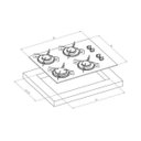 Ver imagem 4 de Cooktop Ded 4 Bocas Acendimento Automático