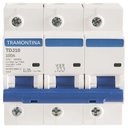 Ver imagem 2 de Minidisjuntor Tdj10ka 3 P 100 a Curva C Tramontina