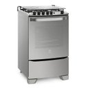 Ver imagem 2 de Fogão de Piso Electrolux 56Gxq 4 Queimadores Inox Bivolt 63041Gba088