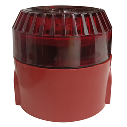 Sirene Eletrônica Visual Multisom Tensão Ac 110v 220v Vermelha Btk-srz3484-ac - 4