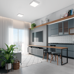 Painel Led Sobrepor Avant Pop 12W 3000k Quadrado 17cm Bivolt - 7