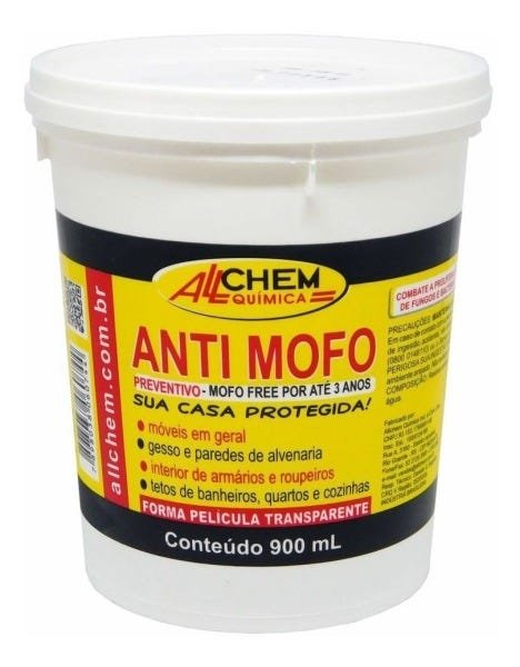 Antimofo Preventivo Transparente Allchem 900Ml - 1