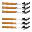 Ver imagem 1 de Colher Sobremesa Bambu 6 Peças