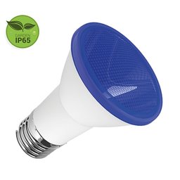 Lâmpada Par20 LED 6W Azul E27 IP65 Bivolt Luminatti - 1