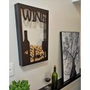 Ver imagem 2 de Quadro Porta Rolhas Wine 250 Rolhas