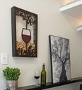 Ver imagem 5 de Quadro Porta Rolhas - Amor Por Vinho - 150 Rolhas