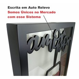 Quadro Porta Rolhas - Amor Por Vinho - 250 Rolhas - 5