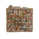 Ver imagem 1 de Quadro Porta Tampinhas - Linha Rustic -180