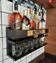 Ver imagem 2 de Barzinho de Parede - Tema Boteco - cor Preto Fosco