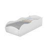 Mini Cama Infantil Carro - Branca - 2