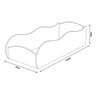 Mini Cama Infantil Carro - Branca - 3