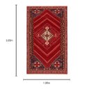 Ver imagem 3 de Tapete Persa Iraniano Ghashghaei Feito À Mão Vermelho 305x195cm