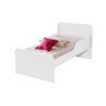 Mini Cama Branca Infantil com Proteçao Lateral 100% Mdf - 1