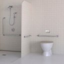 Ver imagem 2 de Barra de Apoio 80cm Aço Escovado Docol