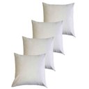 Ver imagem 1 de Kit 4 Capas para Almofada 45 Cm X 45 Cm - Casa Chick Suede Bege