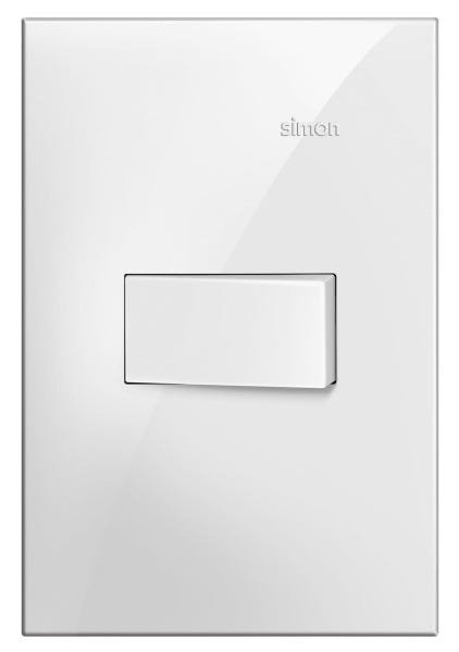 CONJUNTO 1 INTERRUPTOR PARALELO 10A 250V BRANCO - 1