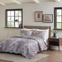 Ver imagem 1 de Colcha Ultrassônica - Queen Size - 150 Fios - Paris 19 - Dupla Face - C/ Porta Travesseiro - Corttex