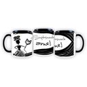 Ver imagem 1 de Caneca Simplesmente AME por Lu.Z 300ml, com alça e interior preto