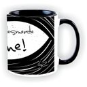 Ver imagem 4 de Caneca Simplesmente AME por Lu.Z 300ml, com alça e interior preto