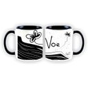 Ver imagem 1 de Caneca Voe por Lu.Z 300ml, com alça e interior preto