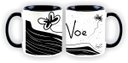Ver imagem 1 de Caneca Voe por Lu.Z 300ml, com alça e interior preto