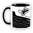 Ver imagem 2 de Caneca Voe por Lu.Z 300ml, com alça e interior preto