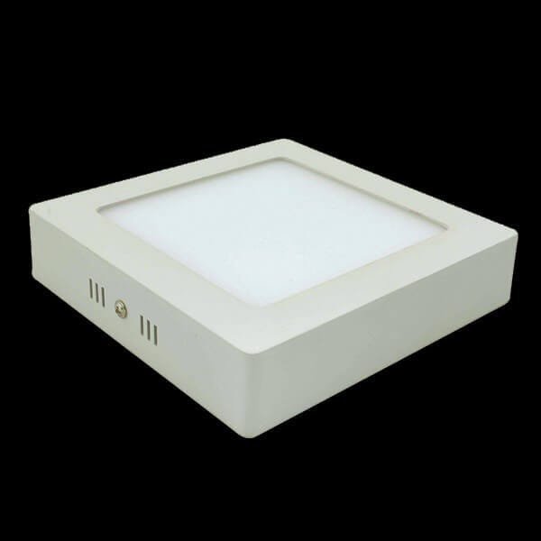 Painel Plafon 12W Luminária LED Embutir Quadrado Spot 17cm - Branco Quente (3000K) - 2