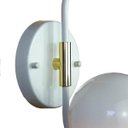 Ver imagem 4 de Arandela Globo Esfera Online 30cm - BRANCO/DOURADO - 4124-4-12