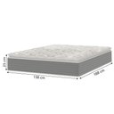 Ver imagem 5 de Cama Box Baú Casal Molas Ensacadas Pillow Top 138x188x66cm Martino Cinza Umaflex