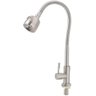 Torneira Cozinha Gourmet Ducha Móvel Classic Inox Escovado - 5