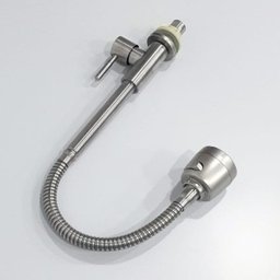 Torneira Cozinha Gourmet Ducha Móvel Classic Inox Escovado - 3