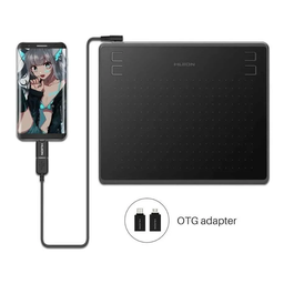 Mesa Digitalizadora Huion Inspiroy Hs64 Black Tablet Para Desenho Digital - 2