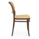 Ver mais imagens de Conjunto Mesa de Jantar Redonda Quiara 100cm Branco com 4 Cadeiras Roma - Marrom