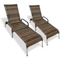 Ver imagem 1 de Kit 2 Espreguiçadeiras em Alumínio Madrid