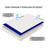 Capa de colchão impermeável solteiro antiácaro - 4