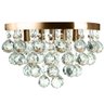 Lustre Cristal Legitimo Redondo Classic Round 32X25 Cobre - 2