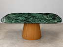Ver imagem 1 de Mesa de Jantar Orgânica 180x100cm - Verde Guatemala - Cone Freijó