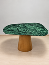 Ver imagem 3 de Mesa de Jantar Orgânica 180x100cm - Verde Guatemala - Cone Freijó