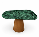 Ver imagem 4 de Mesa de Jantar Orgânica 180x100cm - Verde Guatemala - Cone Freijó