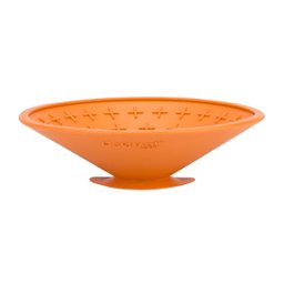 Tapete de Lamber com Ventosa Lickimat Splash Laranja para Cães - 2