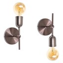 Ver imagem 2 de Arandela Parede Cabeceira Quarto e Lavabo Grafite