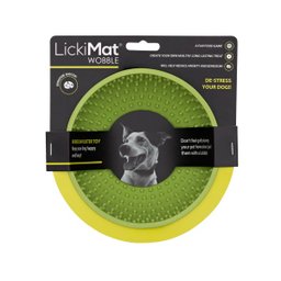 Comedouro João Bobo Licki Mat Wobble Verde Para Cachorro - 1