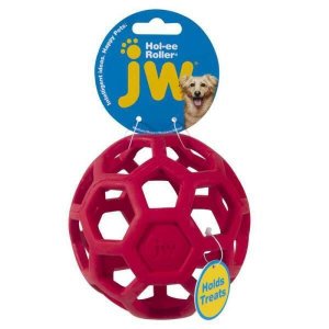 Bola Jw Holee Roller Médio Vermelho para Cães