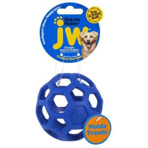 Bola Jw Holee Roller Médio Azul para Cães