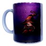CANECA DE CERAMICA RESINADA PEROLADA LILAS - 1